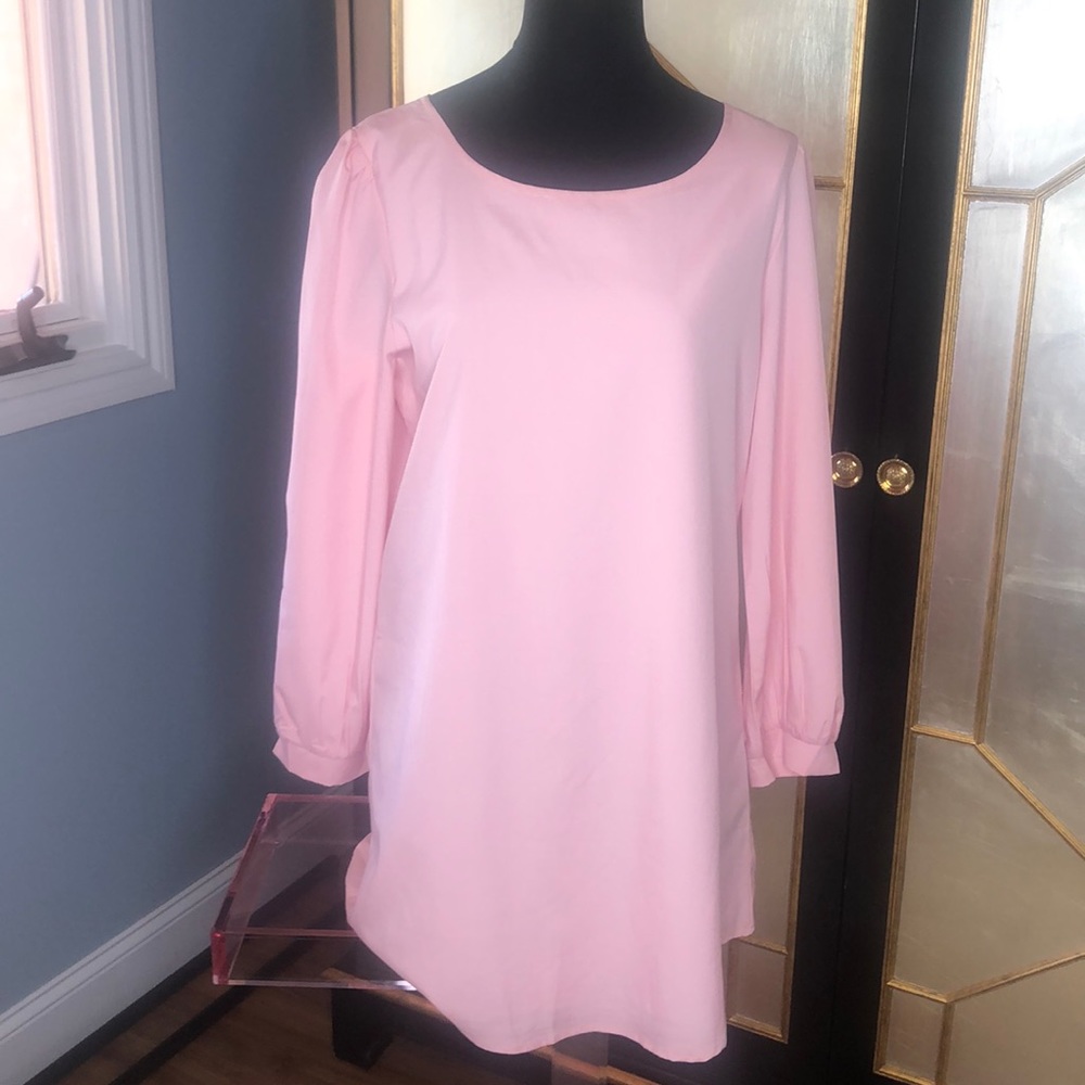 Tobi Baby Pink Formal Shift Dress